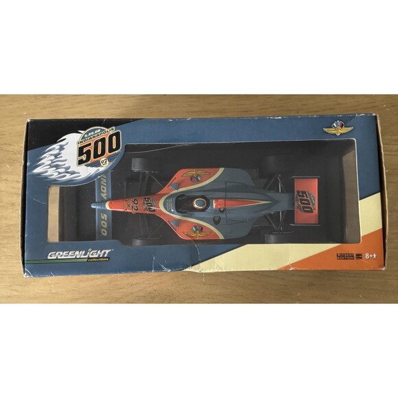 2008 Indy Race Car 1:18 Greenlight 92nd Indianapolis 500 Diecast Car —READ— - Picture 2 of 16